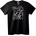 NOONEBRAND Тениска Пари за мир ангел - 2XL, Black