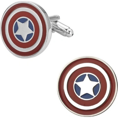 Miranda manžetové knoflíčky- Capitan Amerika – Zboží Dáma