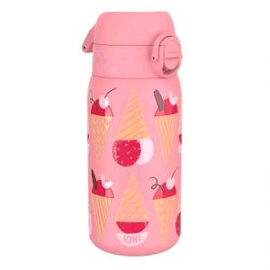 ION8 Бутилка за вода Ion8 Print, метална, 400ml, сладолед (32032-А-СЛАДОЛЕД)