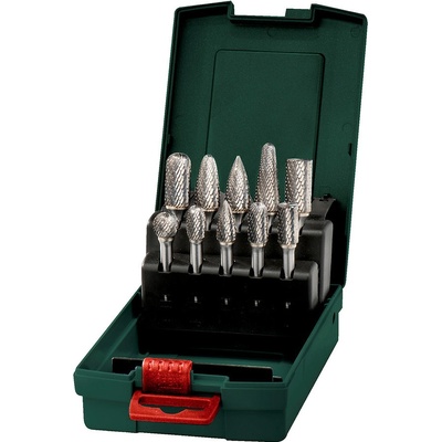 Metabo 628404000 - Sada tvrdokovových fréz, 10-dielna