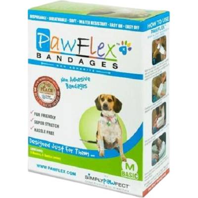 PawFlex Obinadlo elast. basic M 10 ks