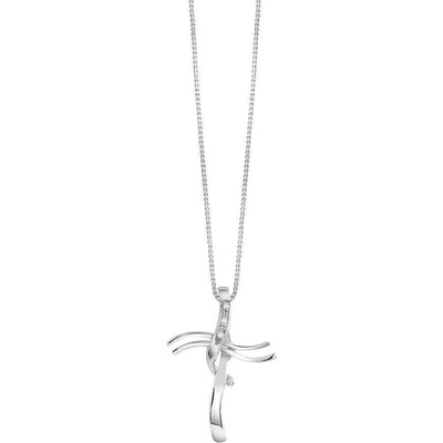 Bliss Златно дамско колие с диаманти Bliss 20092712 (20092712)