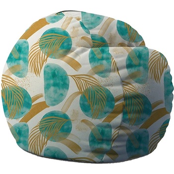 Image 1 of PUFRELAX Барбарон 400л. Matusalem, Golden Breeze, Перящ се калъф, Подходящ за деца, Пълнеж с микс от мемори пяна и дунапрен, принт (PUF-M-M-PTM-GOB)