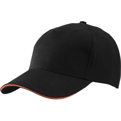 Myrtle Beach MB 6526 sandwich 5 panelová COT03652681399-black/orang Černá/oranžová