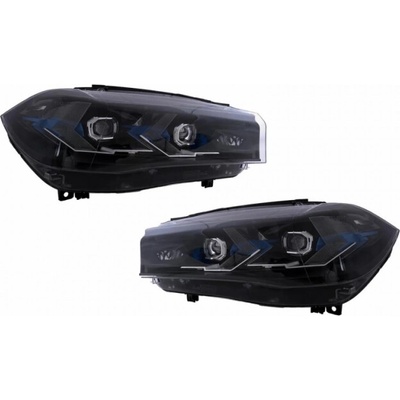 KITT LED svetlomety vhodné pre BMW X5 F15 (2013-2018) Konverzia na G05 Design Black