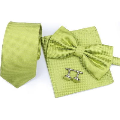 Decofashion Světle zelený set s kravatou