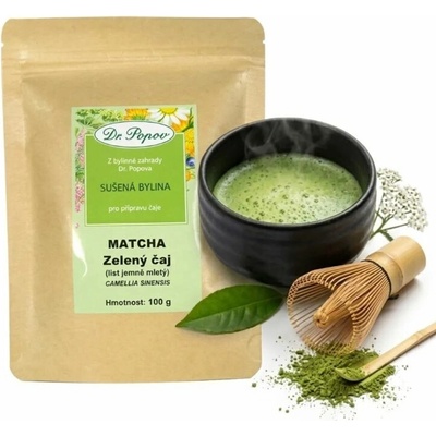 Dr. Popov Matcha zelený čaj 100 g