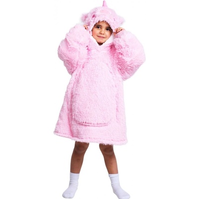 Cozy Noxxiez Jednorožec hřejivá televizní mikinová deka s kapucí