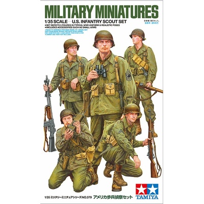 Tamiya 35379 U.S. Infantry Scout Set 1:35