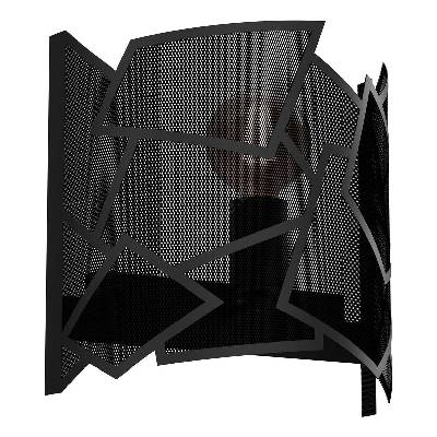 Аплик CAMO 1xE27/15W/230V черен (LU0548A)