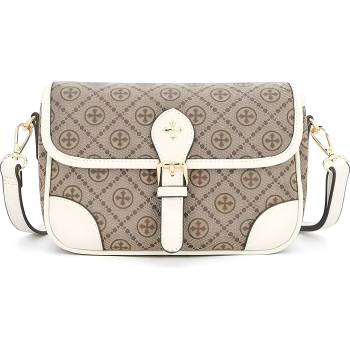 HARAHU Чанта Baellerry RE-36227 - Кафява / Бяла KP36227 (RE-36227)