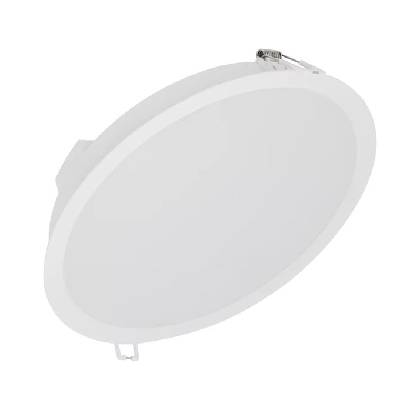 LED лампа Ledvance DN 190 18W 840 WT, за вграждане, 18W, 240V, 1800lm, 4000K, бяла