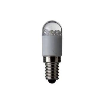 LED mini žárovka 0,75W E14 studená bílé světlo