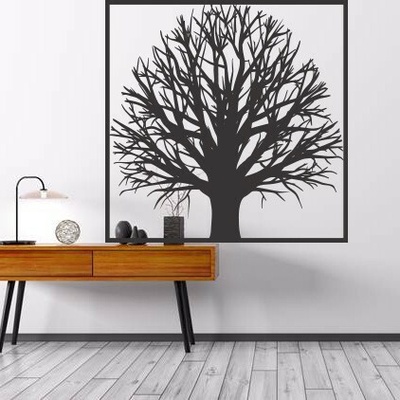 Drevený obraz na stenu strom z preglejky strom GEMER: Prírodná preglejka - Topoľ natural Rozmer 20 x 20 cm 3781-37588 PR0196 HEU+