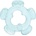 Lorelli Гризалка Lorelli Baby Care - Цвете, Аqua blue (10210570005)