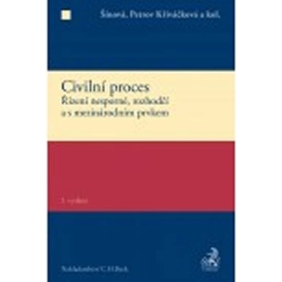 Civilní proces Zvláštní část