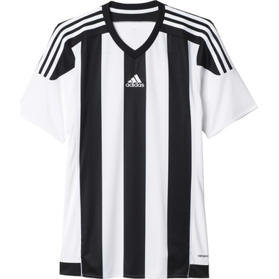 adidas STRIPED 15 JERSEY biela čierna