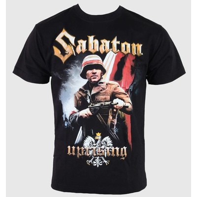 Tričko metal CARTON Sabaton Uprising černá