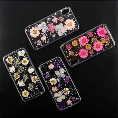 4smarts Soft Cover Glamour Bouquet - силиконов (TPU) калъф с цветя за Samsung Galaxy S9 (прозрачен-бял)