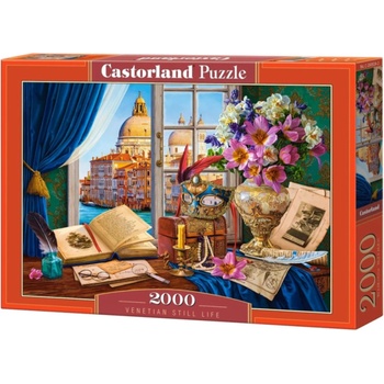 Castorland Пъзел Castorland от 2000 части - Венециански натюрморт (C-200924-2)