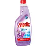  Medix препарат за почистване на стъкла, Люляк, Пълнител, 500мл