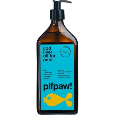 Pifpaw Olej z tresčej pečene pre domáce zvieratá 500 ml