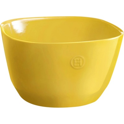 Emile Henry Квадратна керамична купа за салата - размер l - 5, 5 л. - жълта (eh 6596-90)