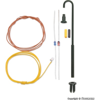Viessmann N Oblouková lampa, 48 mm, stavebnice 6624