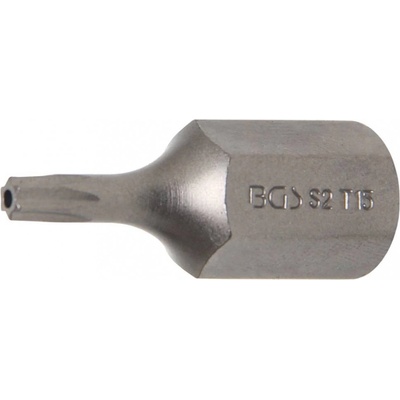 Bit technic 10 mm 3/8" uchytenie T Star s dierou pre Torx T15 BGS 4615