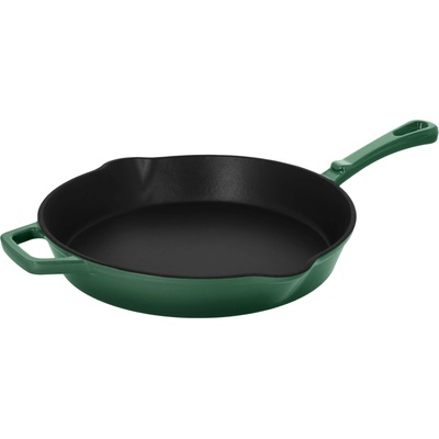 SILVERCREST Litinová pánev Premium, Ø 30 cm (zelená)