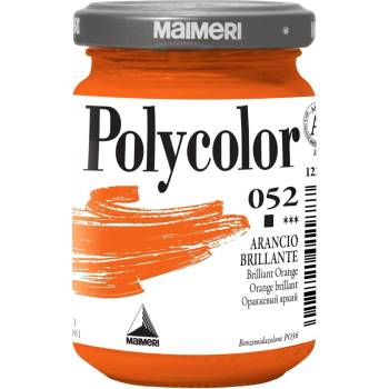Maimeri Vynil Polycolor АКРИЛНА боя Brilliant Orange 052 140 ml 1 бр (M1220052)