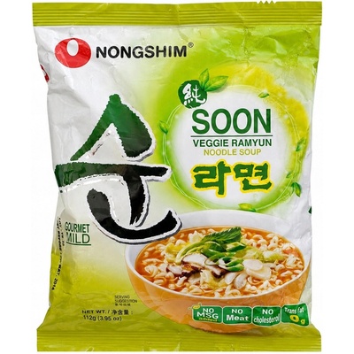 Nong Shim Soon Veggie Ramyun 112 g – Zboží Mobilmania