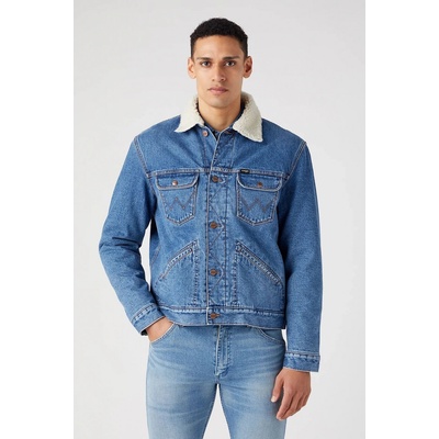 Wrangler pánska džínsová bunda ICONS Sherpa 112341083