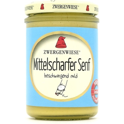 Zwergenwiese Horčica stredne ostrá 160 ml