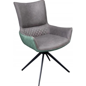 Ainnde Alpine šedá / zelená mikrovlákno 2 ks