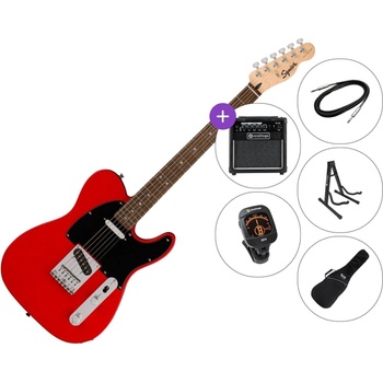 Squier Sonic Telecaster LRL SET 2 Torino Red Електрическа китара