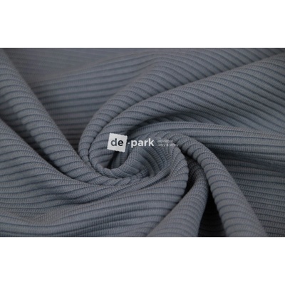 de-park Teplákovina 3D - Stripe - středně džínově modrá