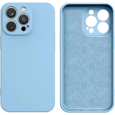 HQWear Силиконов кейс за iPhone 16e - син (5907769374838)