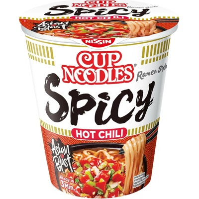Cup Noodles Instantní nudlová polévka s příchutí hot & spicy v asijském stylu 66 g