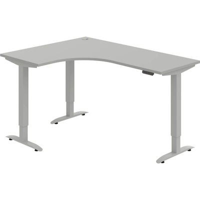 OFFICE PRO s.r.o. HOBIS trigon elektr.staviteľný stôl pamäť.ovlád. - MST 2M 60 P, šedá