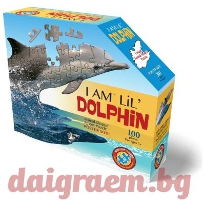 WOW Toys Пъзел wow 4006 - 100 части - Делфин (wowp4006)