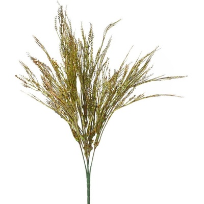 ZELEŇ TRÁVA HNEDÁ 43CM