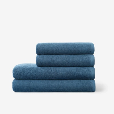 Goldea bavlněný froté ručník soft bez bordury petrolejový 50 x 100 cm