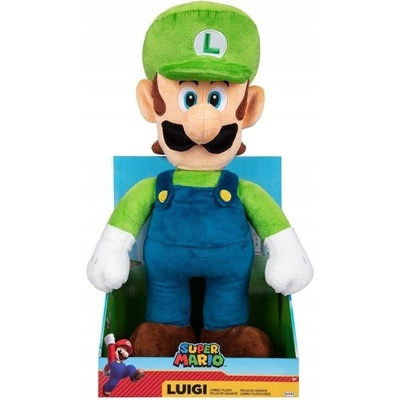 JAKKS PACIFIC Super Mario Nintendo Jumbo LUIGI 50 cm