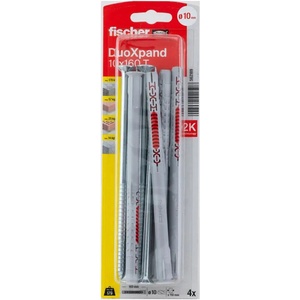 Fischer УНИВЕРСАЛЕН ДЮБЕЛ 10x160 t k 4 БР. fischer duoxpand (4048962440508)