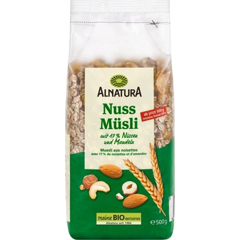 Alnatura Био мюсли с ядки - 500 г