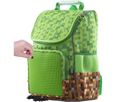 Pixie Crew Minecraft zeleno hnědá