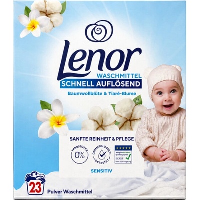 Lenor prací prášek Sensitiv 1,265 kg 23PD