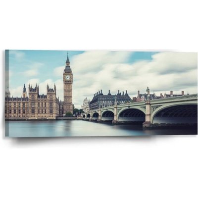 Sablio Obraz Londýn Bridge - 110x50 cm