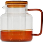 ONA Стъклен чайник в кехлибарен цвят 950 ml Liv - ONA (704125)